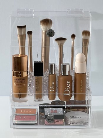 Make up organizer Make up base organizer - Afsluitbaar - Acryl Make up organizer Make up base organizer - Afsluitbaar - Acryl