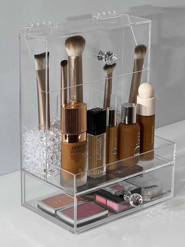 Organizer per il trucco Organizer per la cura della pelle - Girevole - -  Bright Beauty Vanity