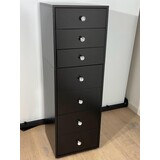 MAKE UP CABINET WITH 7 DRAWERS BLACK
