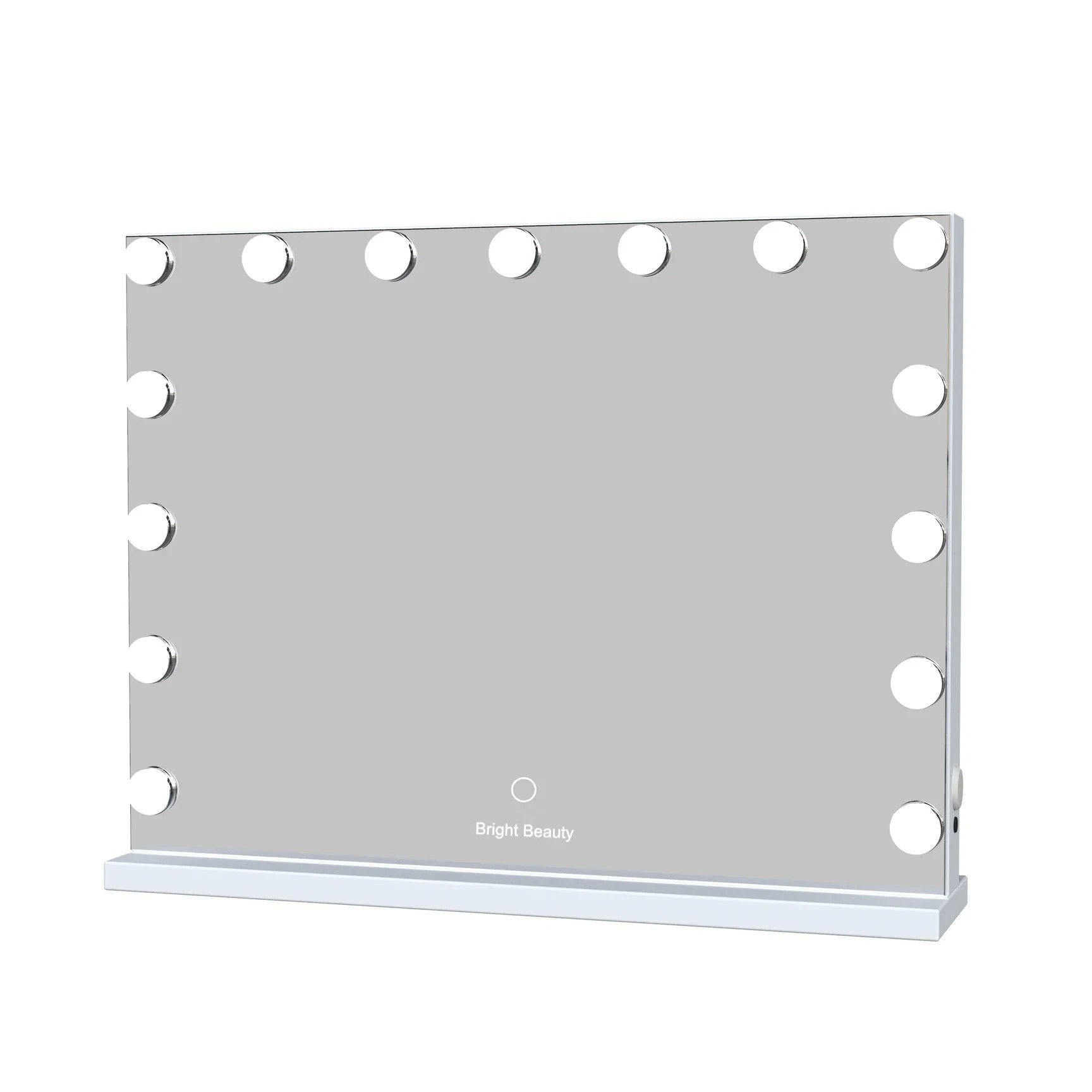Bright Beauty Namira hollywood vanity mirror make up mirror white Bright Beauty Vanity