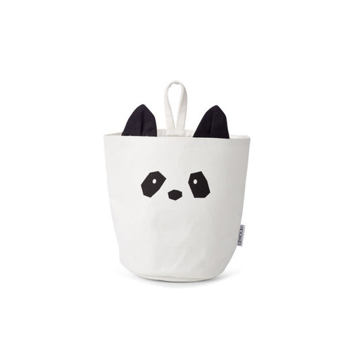 Liewood lb Fabric Basket Panda Liewood lb Fabric Basket Panda