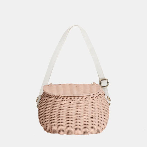 Olli Ella Mini Chari Bag - Rose Olli Ella Mini Chari Bag - Rose
