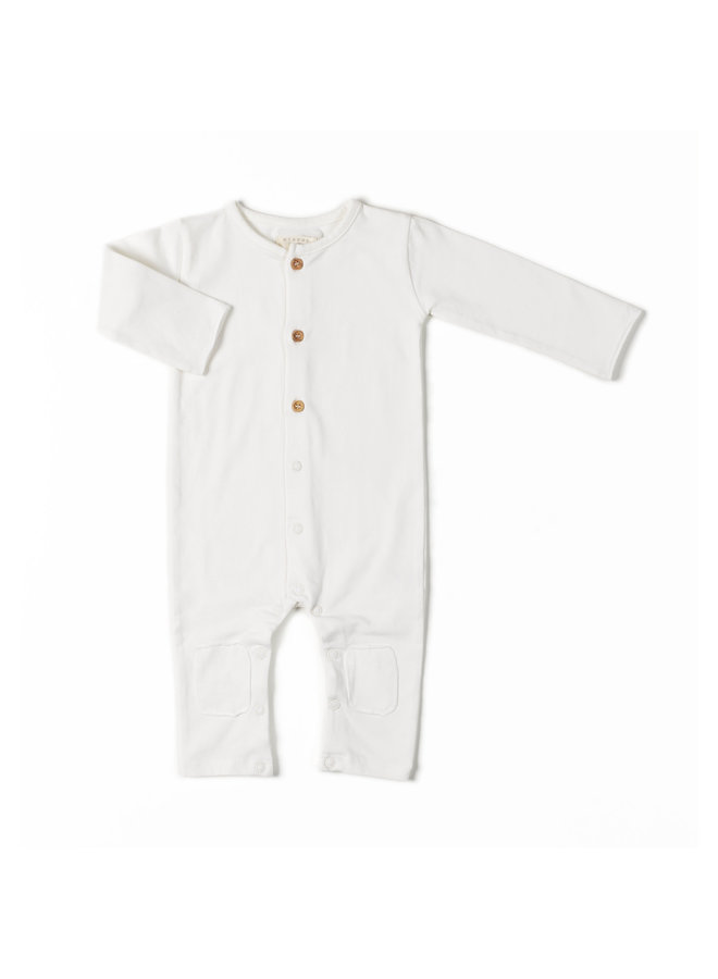 Butt Onesie - Off White - Basic