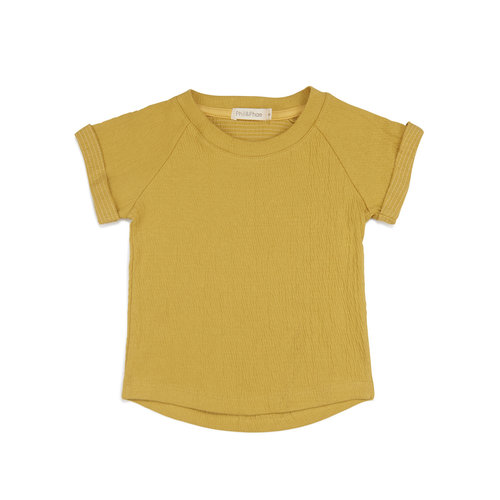 Phil & Phae Textured Raglan Top - Dusty Yellow Phil & Phae Textured Raglan Top - Dusty Yellow