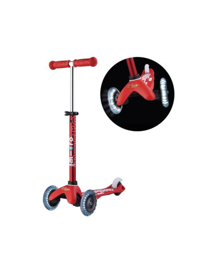 Mini Micro step Deluxe LED - Rood