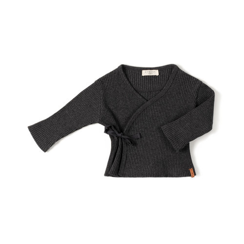 Nixnut Rib Vest - Antracite Nixnut Rib Vest - Antracite