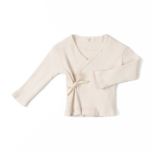 Nixnut Rib Vest - Cream Nixnut Rib Vest - Cream