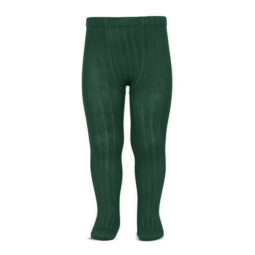 Condor Basic Rib Tights - Bottle Green - 780 Condor Basic Rib Tights - Bottle Green - 780
