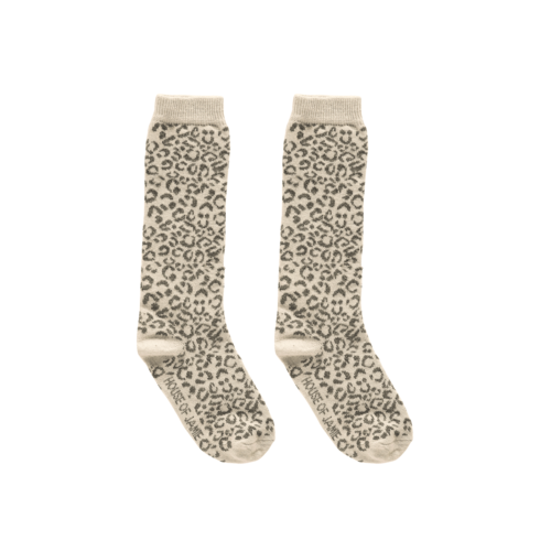 House of Jamie Knee Socks - Caramel Leopard House of Jamie Knee Socks - Caramel Leopard