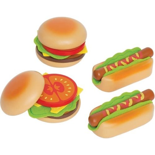 Hape Hamburgers & Hot Dogs Hape Hamburgers & Hot Dogs