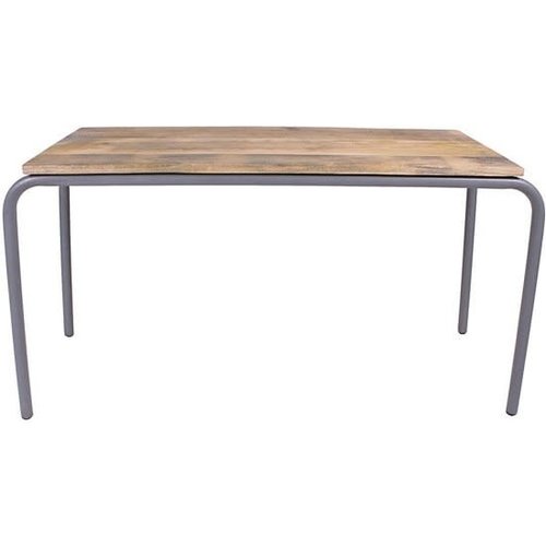 Kids Depot Original Tafel Hout-metal Grijs Kids Depot Original Tafel Hout-metal Grijs