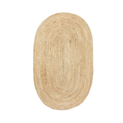 Kids Depot Jute Kleed Naturel Ovaal Kids Depot Jute Kleed Naturel Ovaal