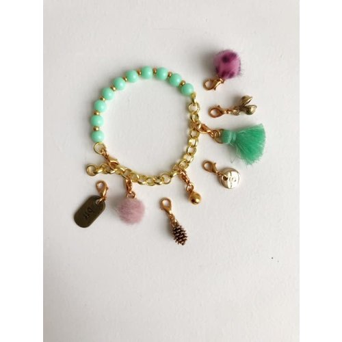 Bymelo Bedel Armbandje Mint Bymelo Bedel Armbandje Mint