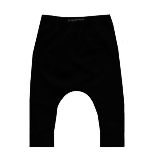 Your Wishes Baggy Pants - Solid Black Your Wishes Baggy Pants - Solid Black