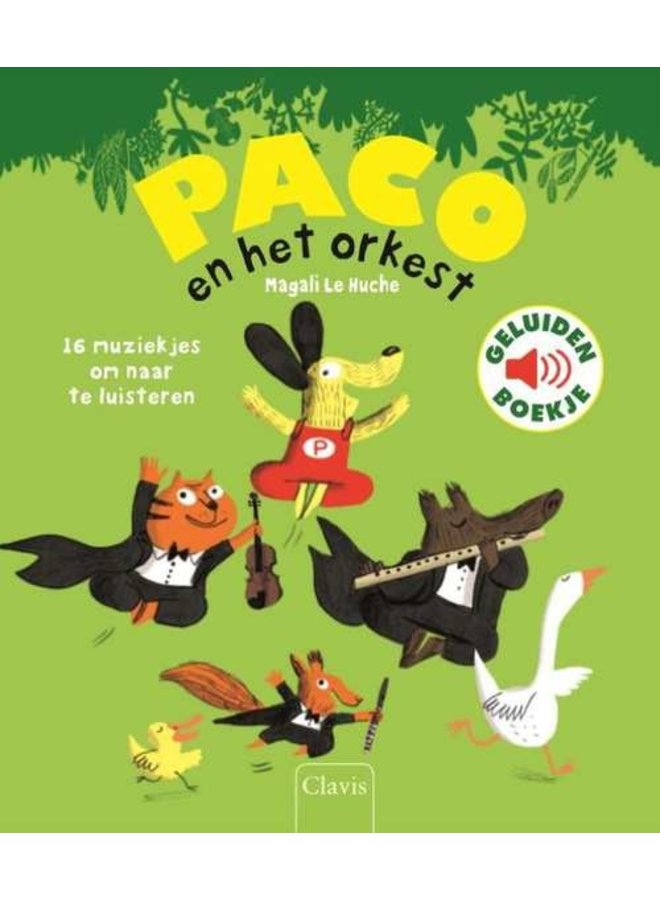 Magali Le Huche - Paco en het orkest (geluidenboekje)