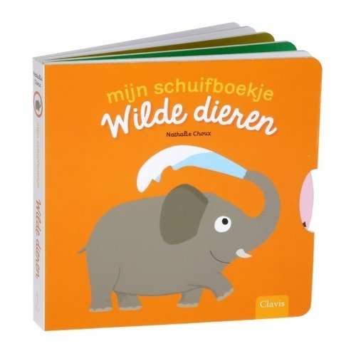 Clavis Books Nathalie Choux - Wilde Dieren (mijn schuifboekje) Clavis Books Nathalie Choux - Wilde Dieren (mijn schuifboekje)