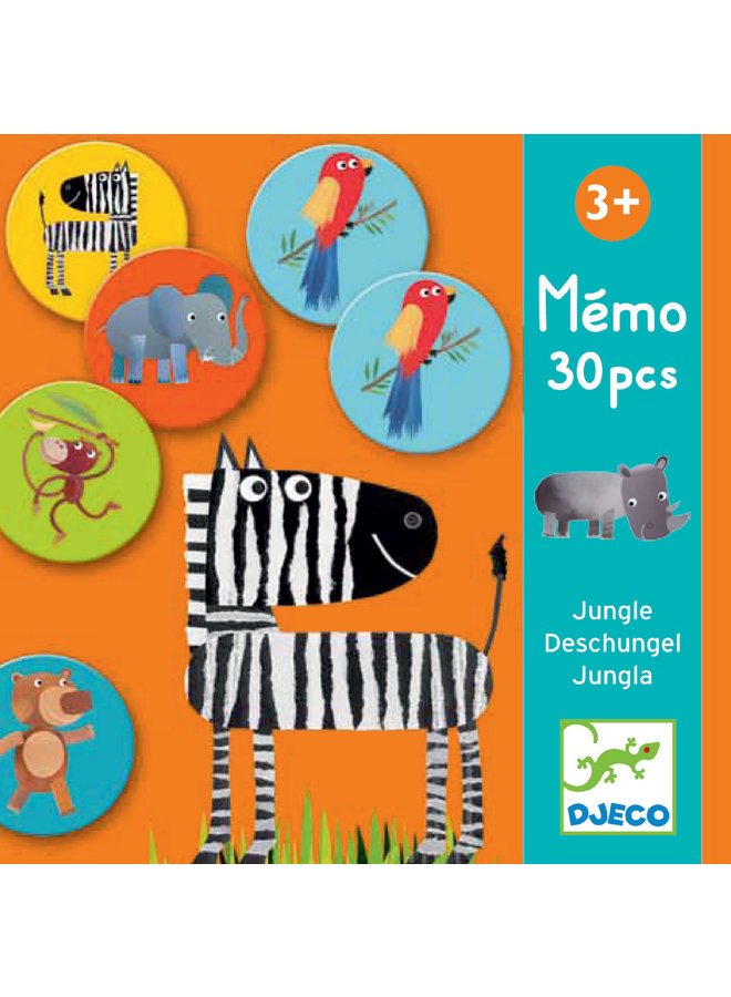 Djeco - Memo Jungle - DJ08159