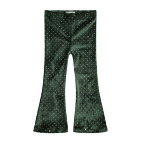 Your Wishes Sparkly Emerald | Flared Legging Your Wishes Sparkly Emerald | Flared Legging