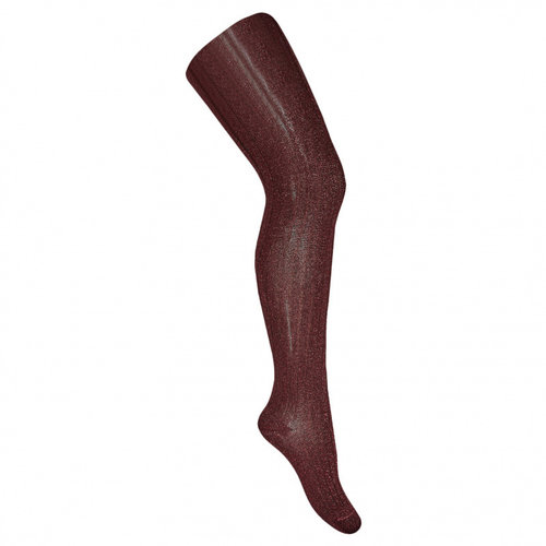 Condor Lurex rib tights - Garnet - 954 Condor Lurex rib tights - Garnet - 954