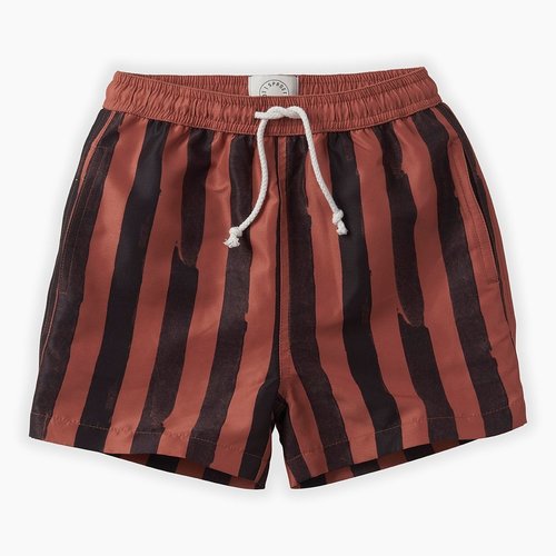 Sproet & Sprout Swimshort - Painted Stripe - Mango Sproet & Sprout Swimshort - Painted Stripe - Mango