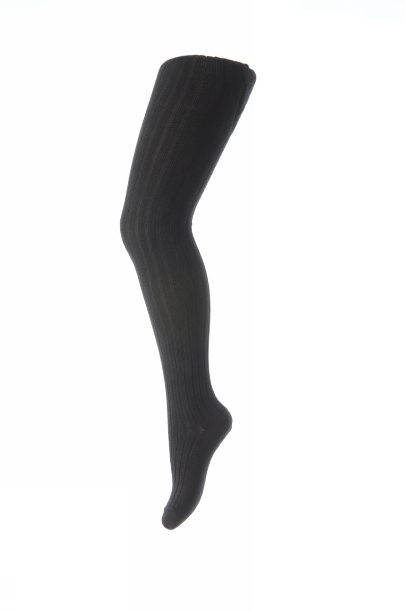 MP Denmark - Tights cotton rib - 8 - Black