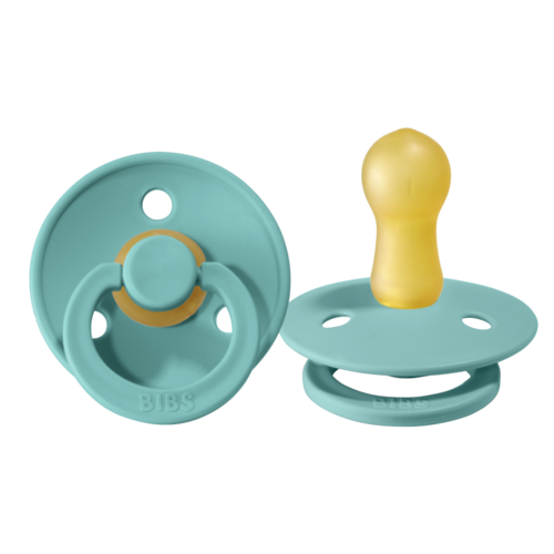 Bibs Fopspeen natuurrubber - Turquoise Bibs Fopspeen natuurrubber - Turquoise