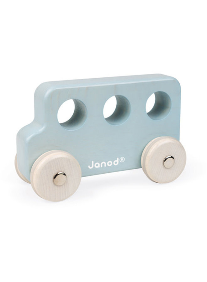 Janod - Sweet Cocoon - Bus - Light Blue