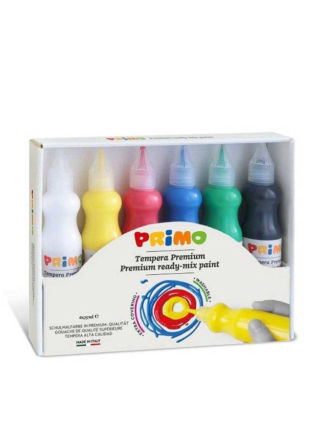 Primo - Plakkaatverf (6x75ml)