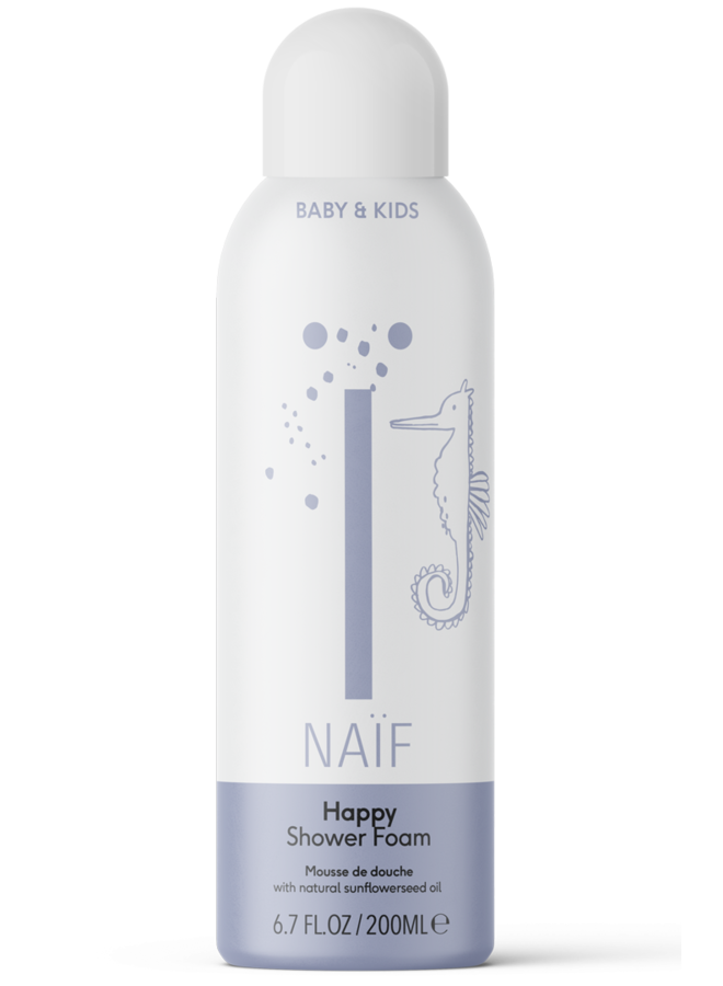 Naif - Happy Shower Foam Baby & Kids