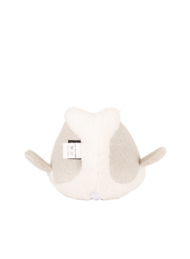 Flow Amsterdam - Moby the Whale (Light Grey) – Heartbeat Soft Toy