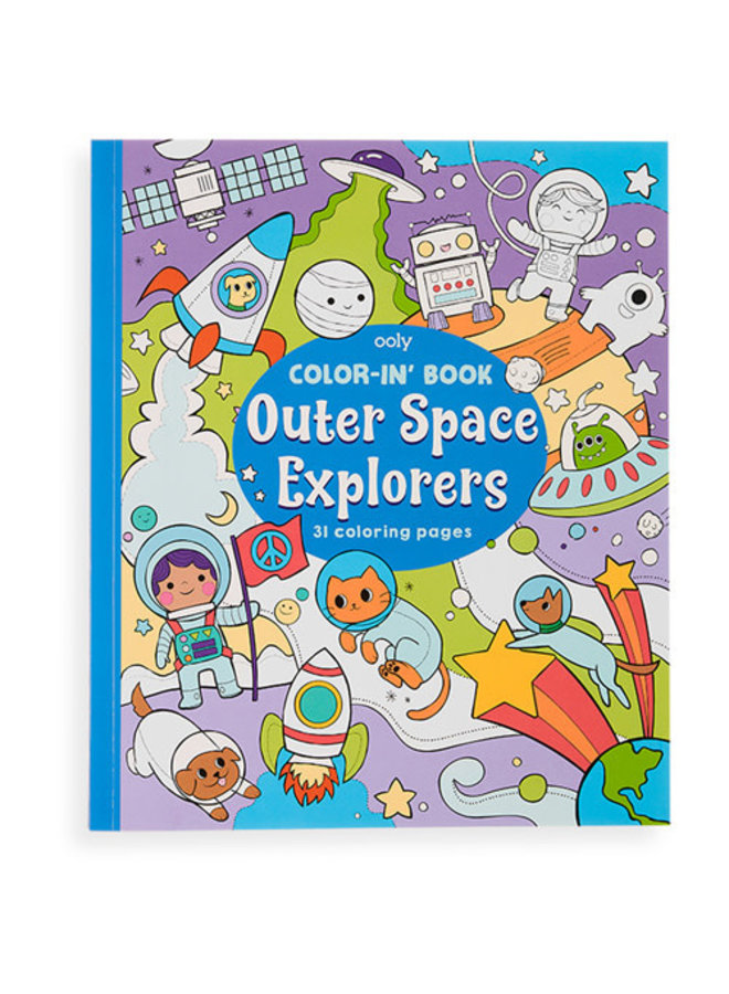 118-204 Kleurboek - Outer Space Explorers