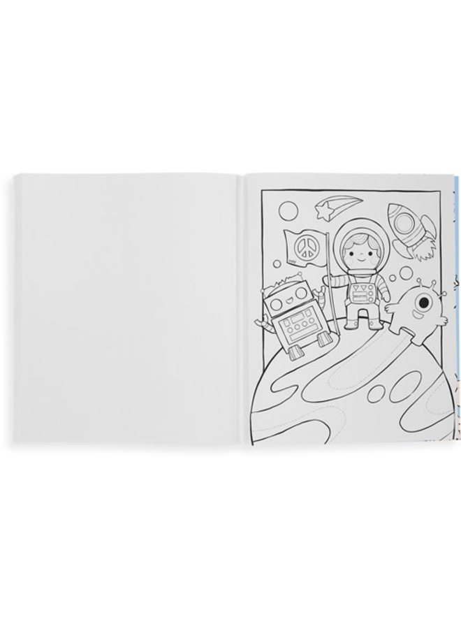 Ooly - Kleurboek - Outer Space Explorers