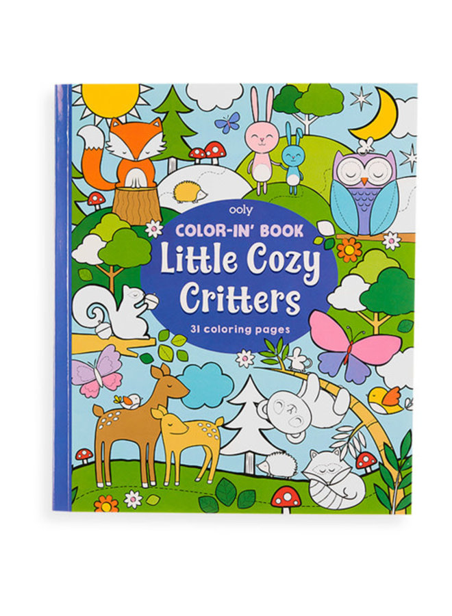 118-203 Kleurboek ''Little Cosy Critters''