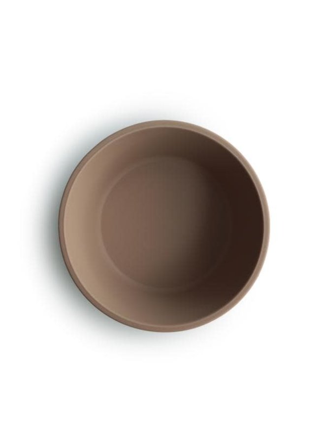 Mushie - Silicone Bowl - Natural - Kom met zuignap