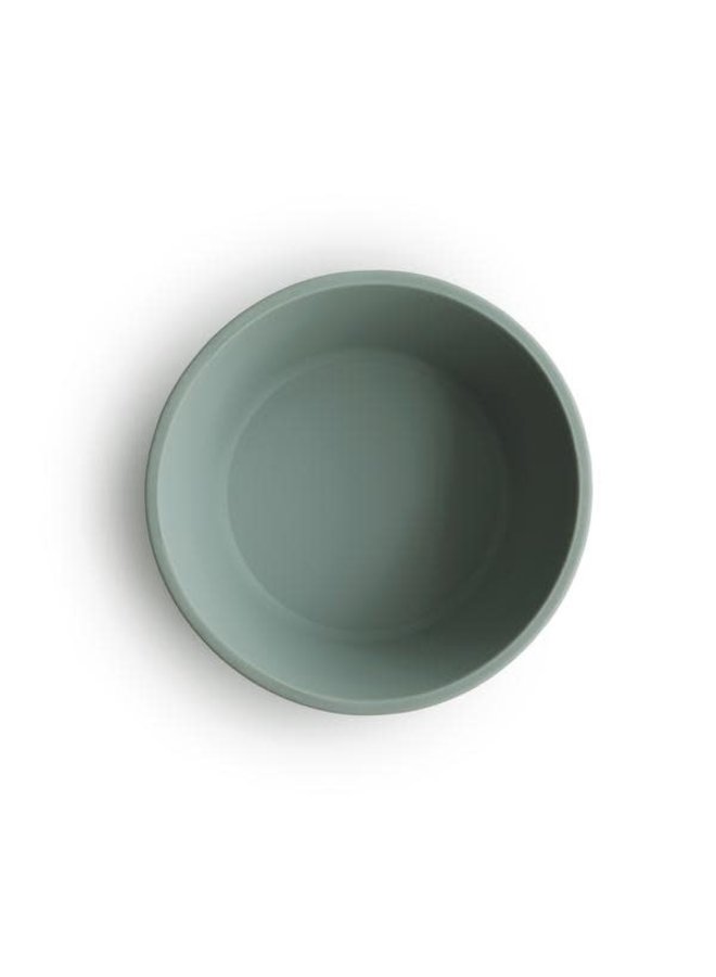 Mushie - Silicone Bowl - Cambridge Blue - Kom met zuignap