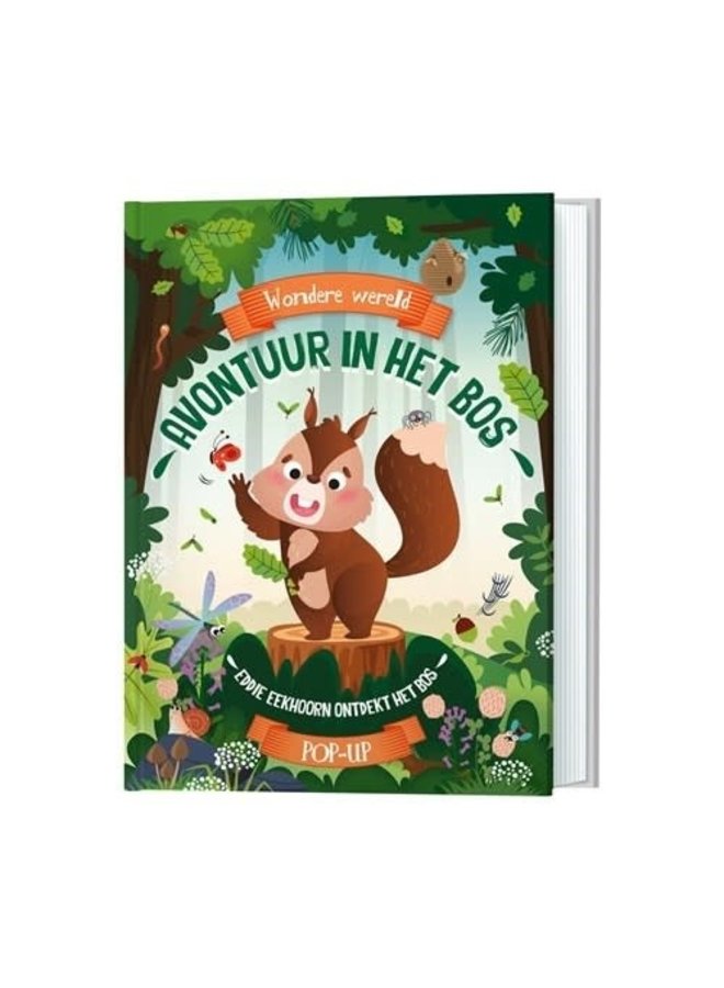 Lantaarn Publishers - Wondere wereld pop-up - Avontuur in het bos