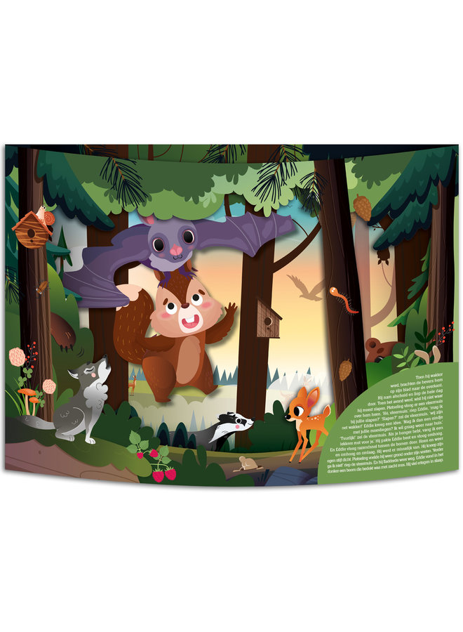 Lantaarn Publishers - Wondere wereld pop-up - Avontuur in het bos