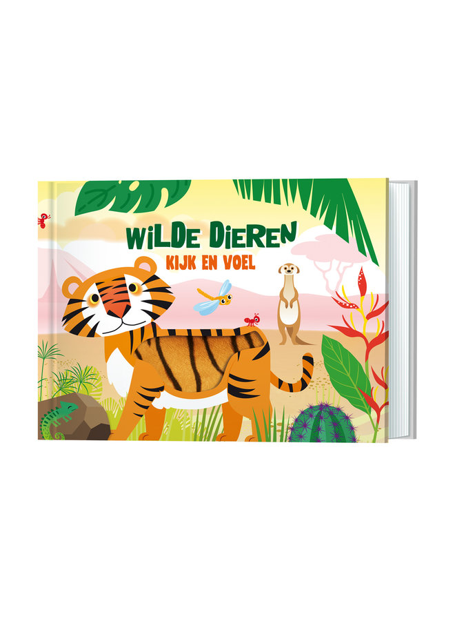 Lantaarn Publishers - Kijk en voel - Wilde Dieren