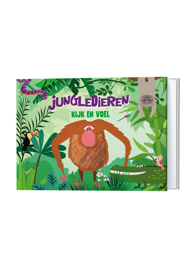 Lantaarn Publishers - Kijk en voel - Jungledieren