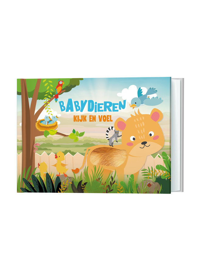 Lantaarn Publishers - Kijk en voel - Babydieren