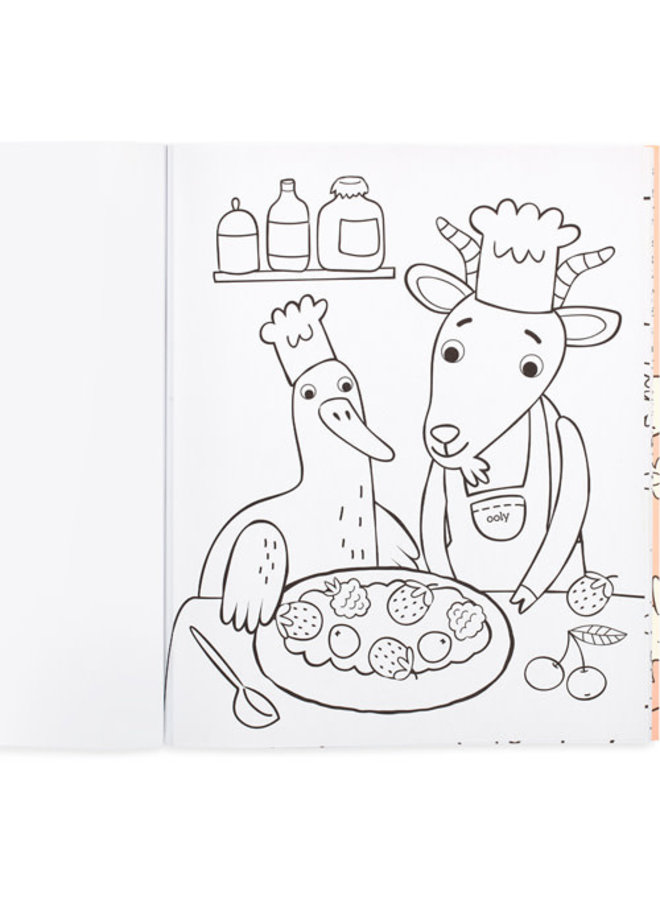 Ooly - Kleurboek ' Little Farm Animals'