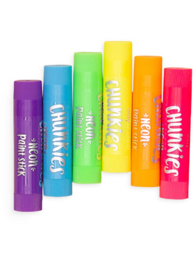 Ooly - Chunkies Paint Sticks - Classic Pack Neon