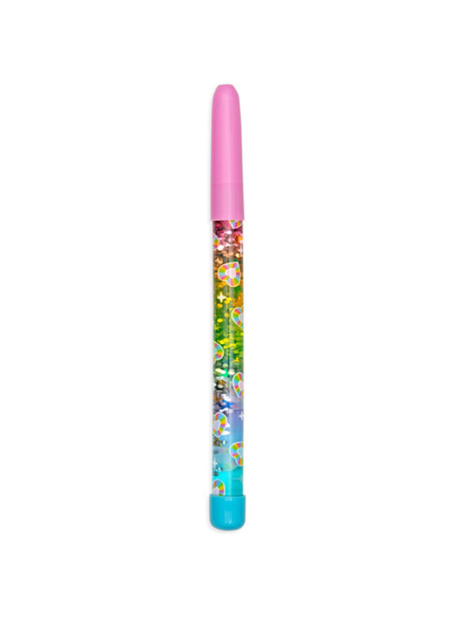 Ooly - Regenboog glitter balpen