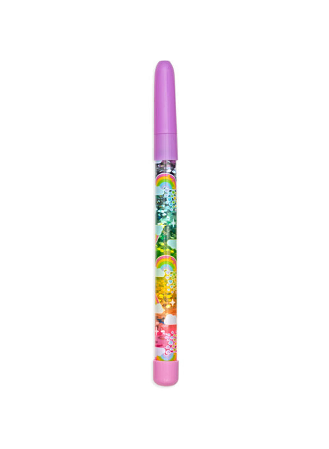 Ooly - Regenboog glitter balpen