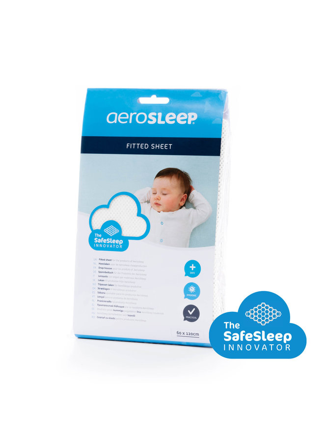 SafeSleep Hoeslaken - 140x70 - White