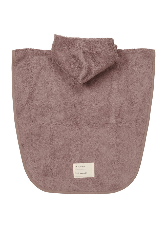 Badponcho Dijon Organic - Plum