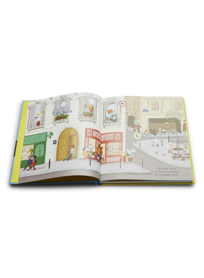 Clavis Books - Magali Le Huche - Paco en Mozart (geluidenboekje)