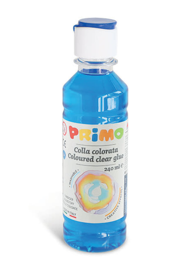 Primo - Lijm Op Waterbasis - Blauw (240ml)