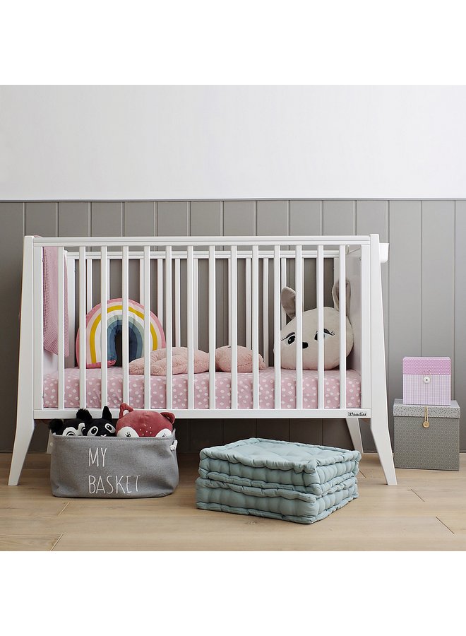 Woodies - Slim Cot - White