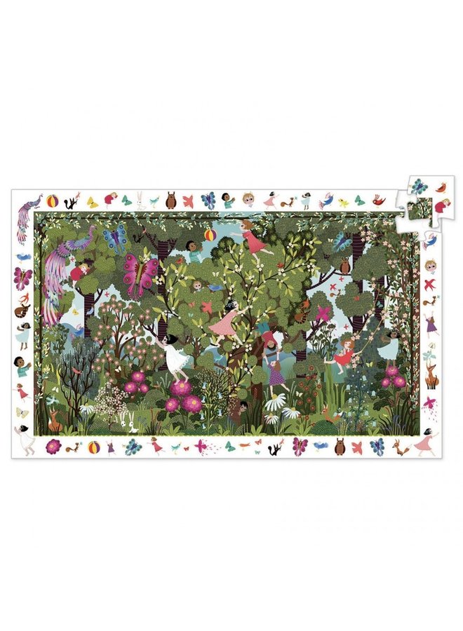 Djeco - Observation puzzle - Garden Play Time